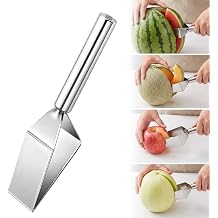 Stainless Steel Watermelon Slicer, 2026 Upgrade Triangle Watermelon Cutter Melon Divider Tool, Handheld Watermelon Cutting Tool Fruit Cutter for Kitchen Gadgets A-1Pcs