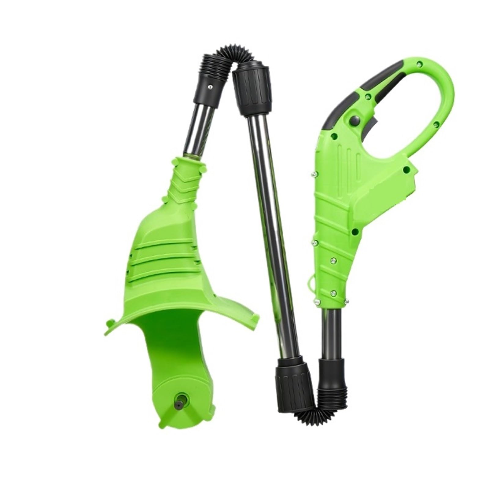 2IN1 Motozappa Elettrica Coltivatore Rasaerba Rototiller for La Coltivazione del Suolo Scarificatore Strumento for 18V Spille della Batteria Potenza Elevata(2 Battery Set)