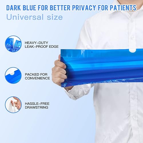 Miniatura 3 de LaSyL Bolsas de inodoro con almohadillas absorbentes, forros desechables y almohadillas para sillas de inodoro de adultos, bolsas de inodoro