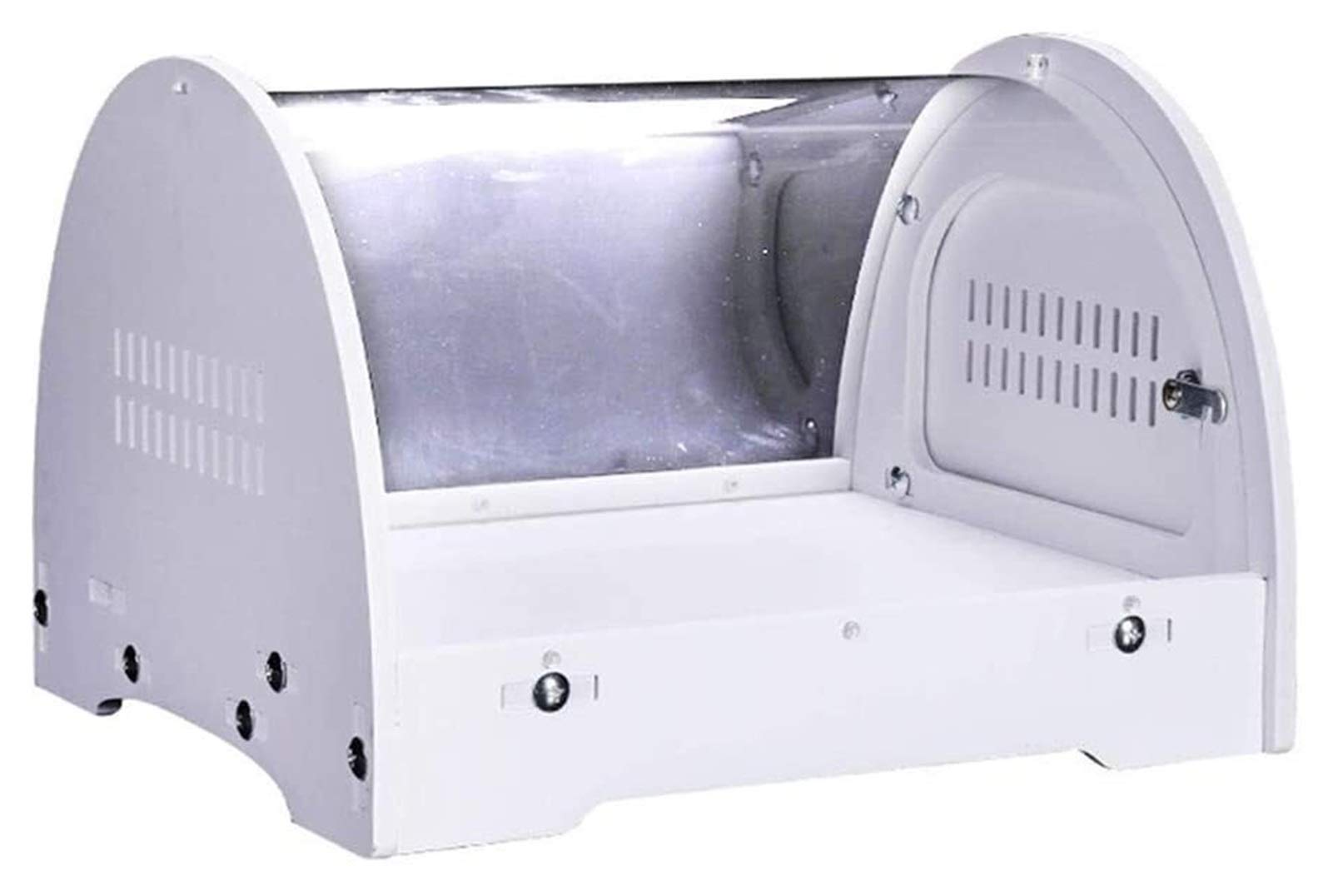 Piccolo serbatoio anfibio portatile, terrario per rettili da ufficio, scatola naturale per alimentazione panoramica, scatola per allevamento di rettili