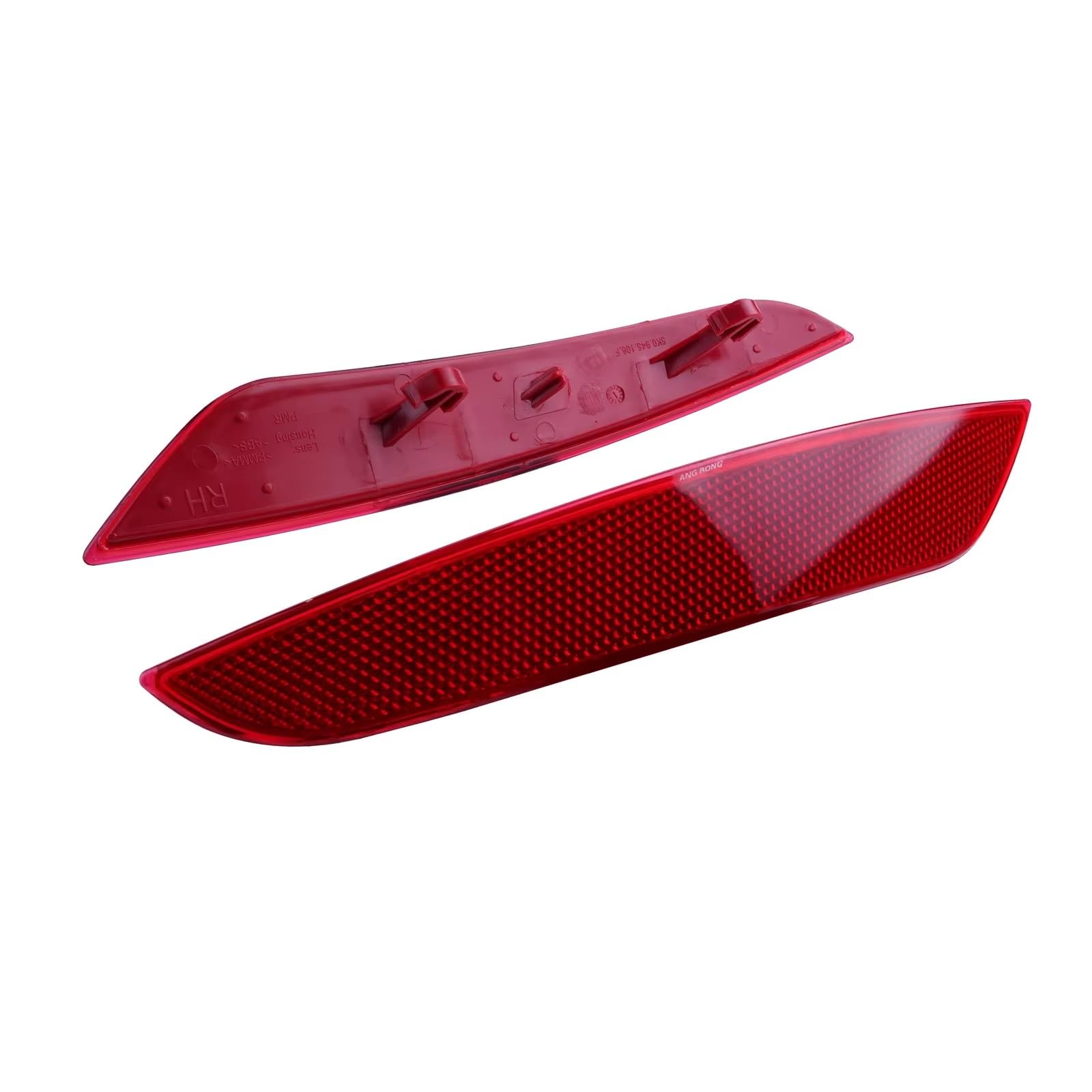 Compatibile Con Per Golf 6 MK VI 2009 2010 2011 2012 2013 Lente Destra Sinistra Fanale Posteriore Riflettore Paraurti 5K0945105A 5K0945106A Riflettore de paraurti posteriore