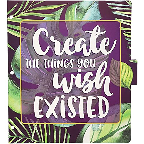 Paper-Junkie-Binder-Dividers-with-Tabs-5-Tropical-Motivational-Designs-10-Count