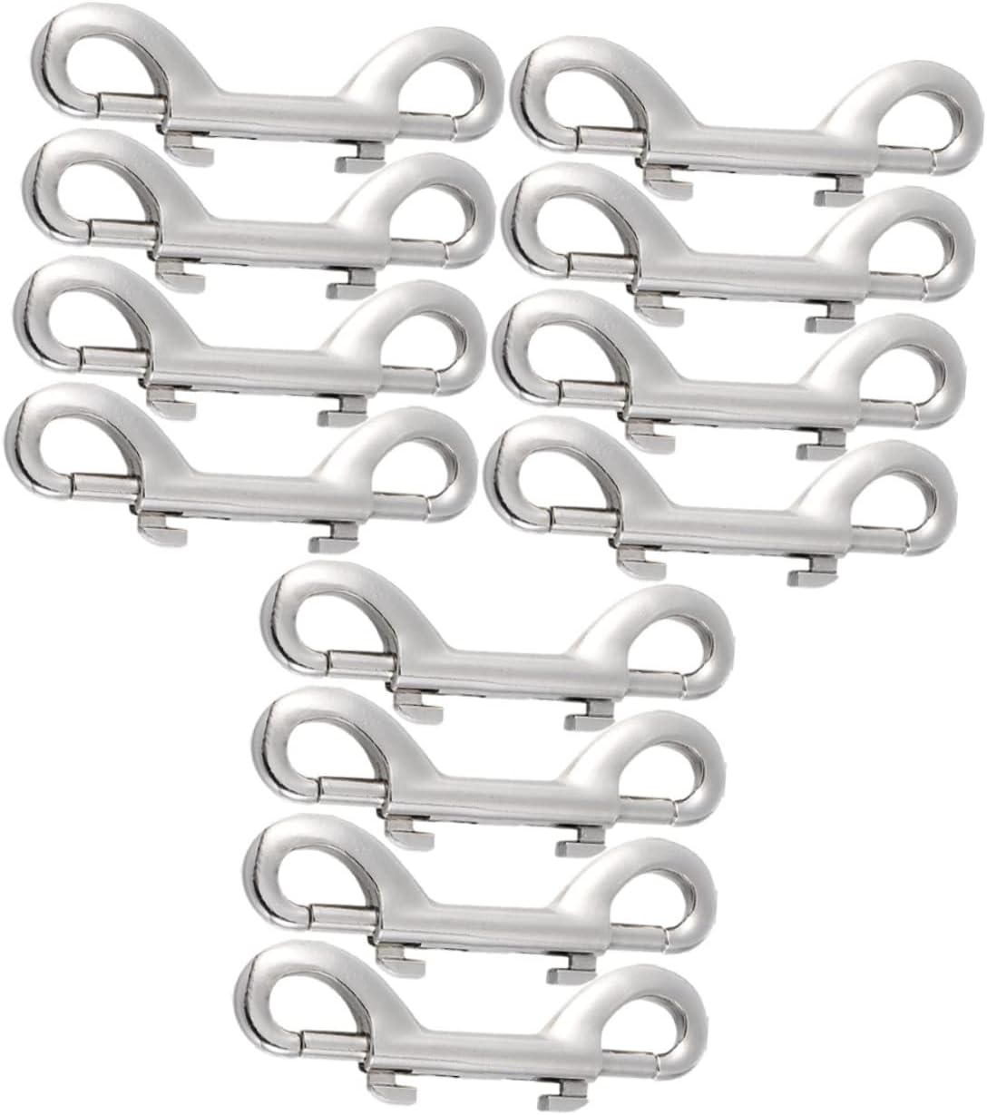 Garneck 12pcs Pet Leash Hook Snap Hooks Pcsdog Leash Clips Snap for Dogs DIY Projects Easy to Use Store