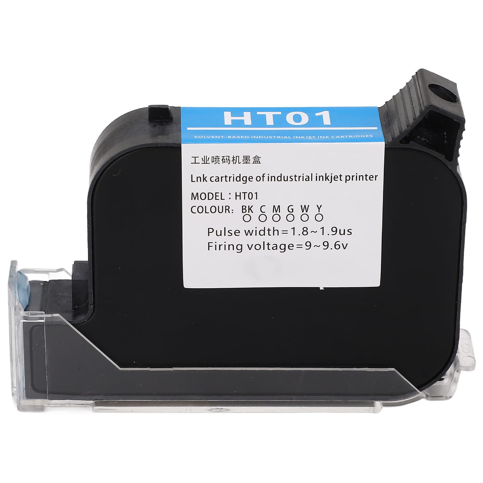 Cartucho de Tinta para Impresora de Inyección de Tinta de 12,7mm, Máquina de Codificación Portátil, Cartucho Invisible de Secado Rápido, 42ML para SC12 SC12T CP12 CP12W SC12KJ