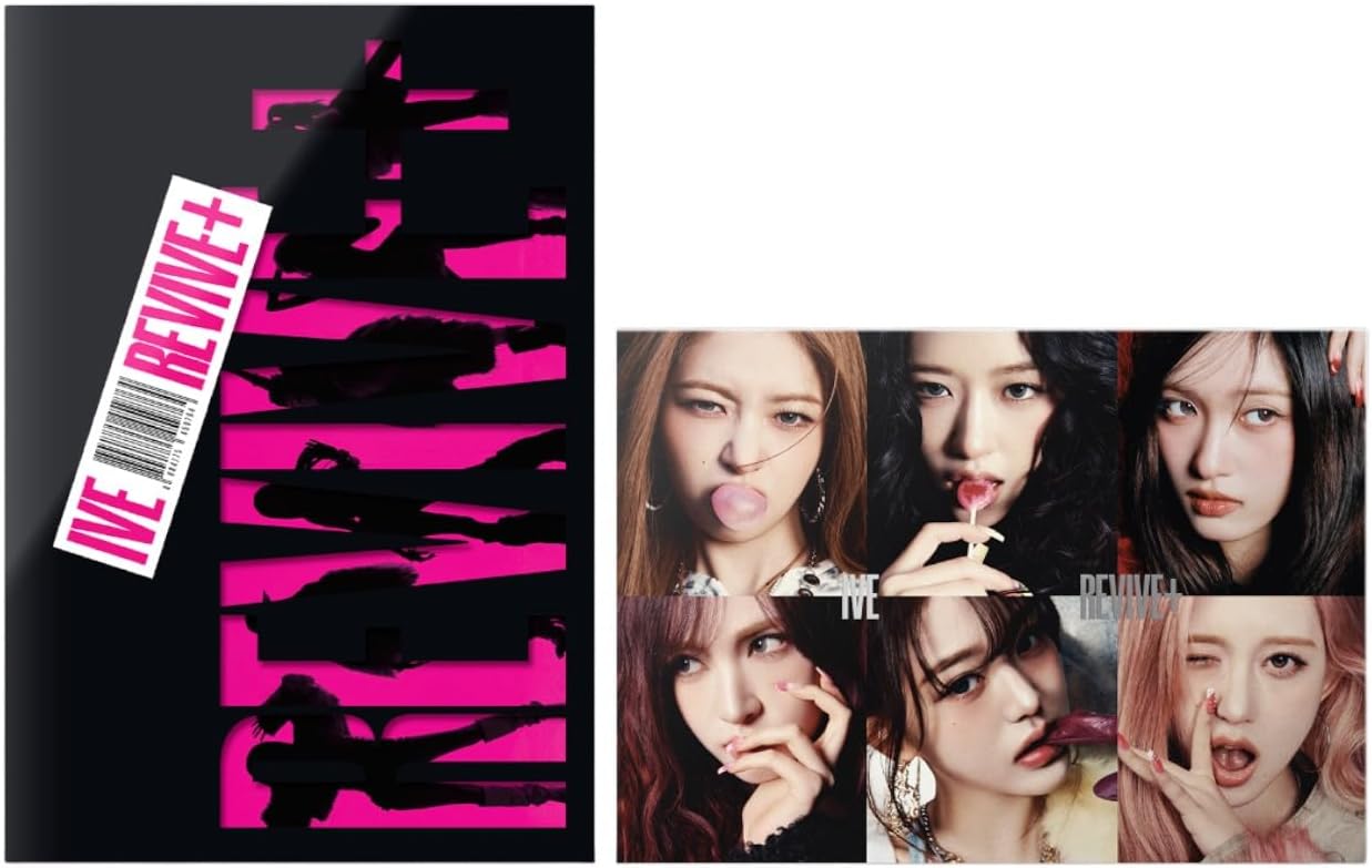 IVE The 2nd Album [REVIVE+] 'Bang Bang' Photobook Ver P.O.B Poster (2 SET + Special Photocard)