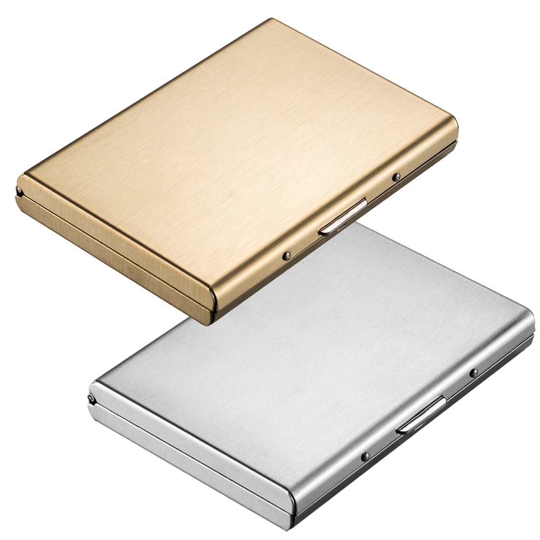 Silver and Gold Waterproof Metal ATM Card Holder