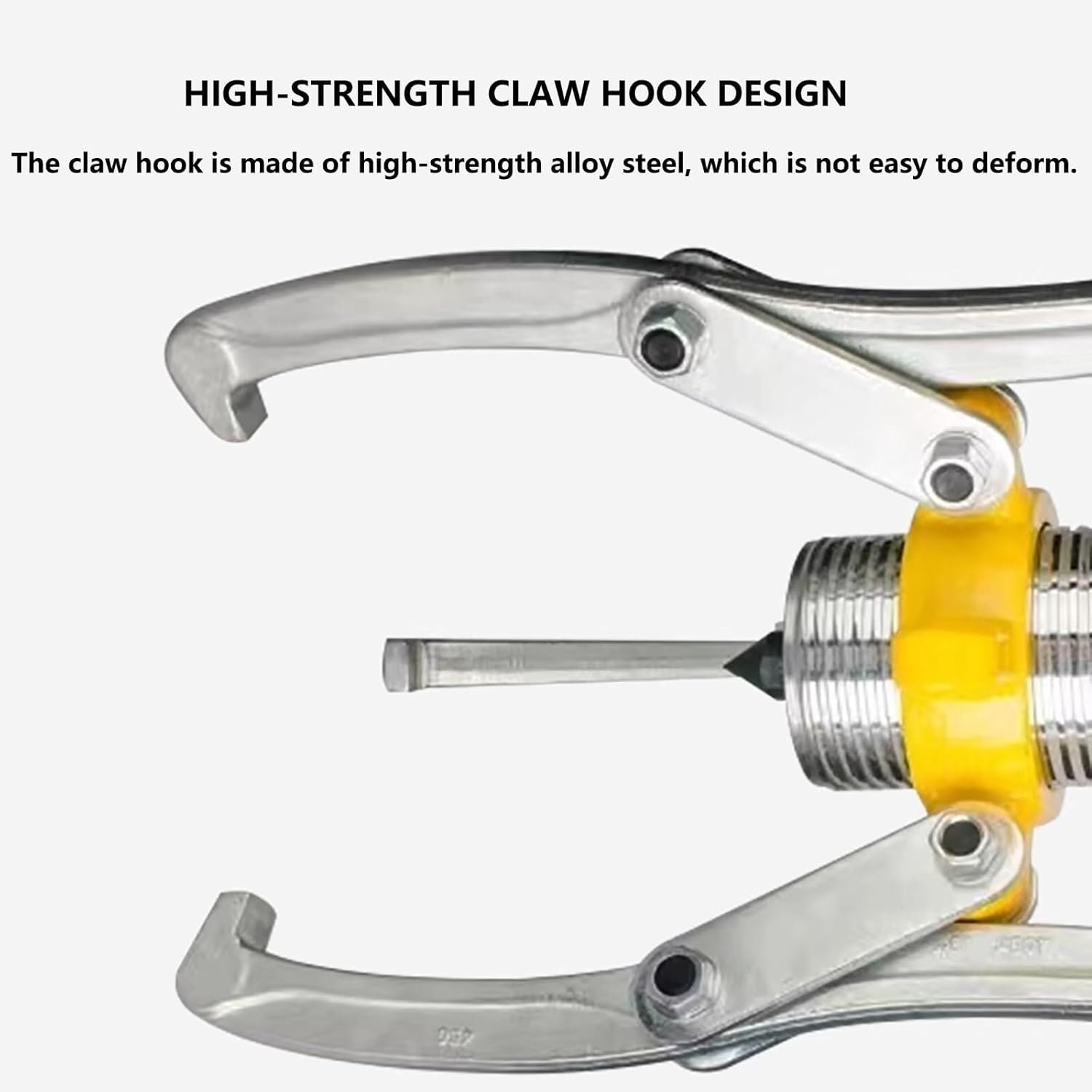Split Hydraulic Puller Sets, 2-jaw or 3-jaw pullers, Puller Sets with Hand Pump, Long Reach Split Bearing pullers(5T/11000LB)