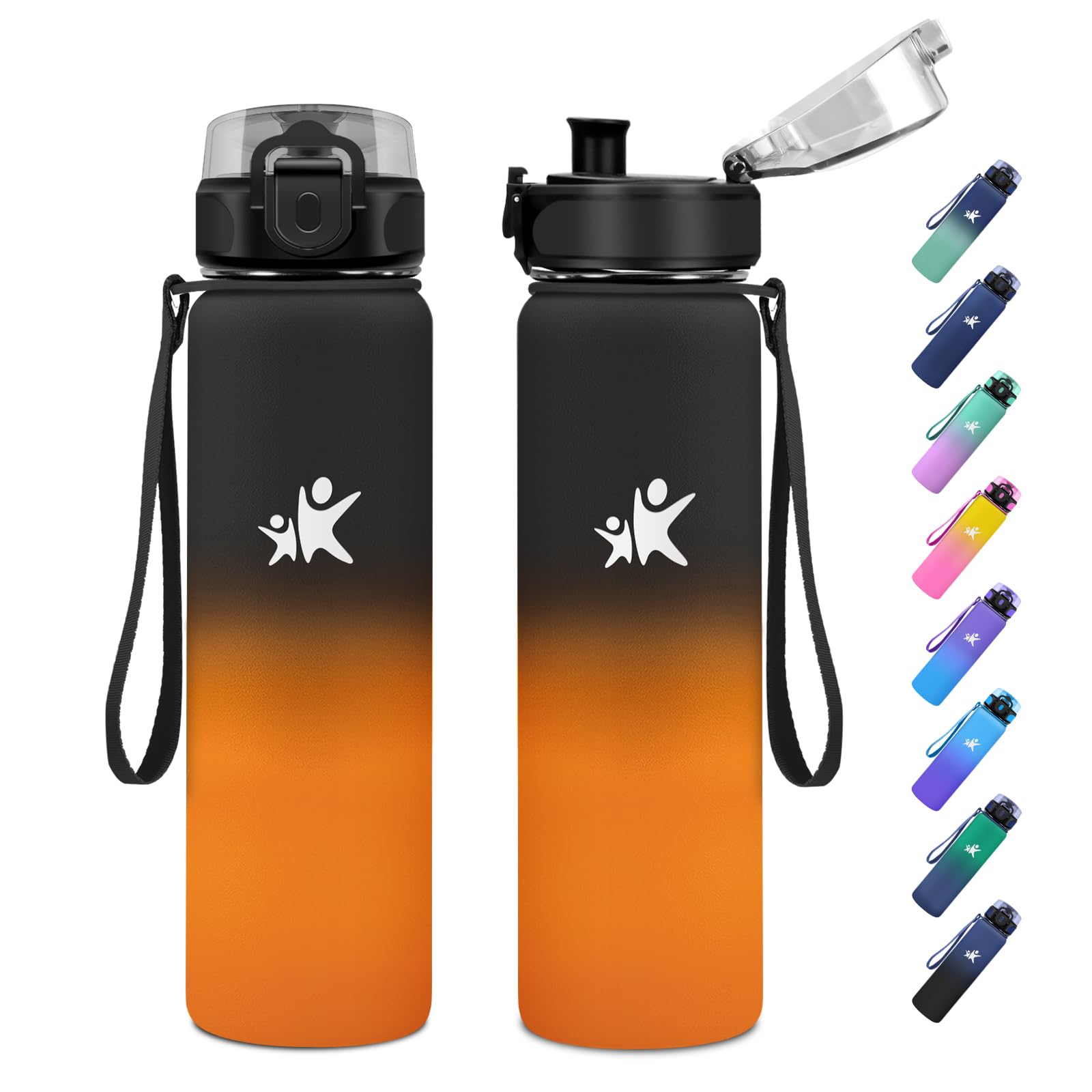 JAPORIA Thermal Bottle 500 ml BPA-Free Double-Walled Thermal Bottle for Gym, Outdoor, L'École