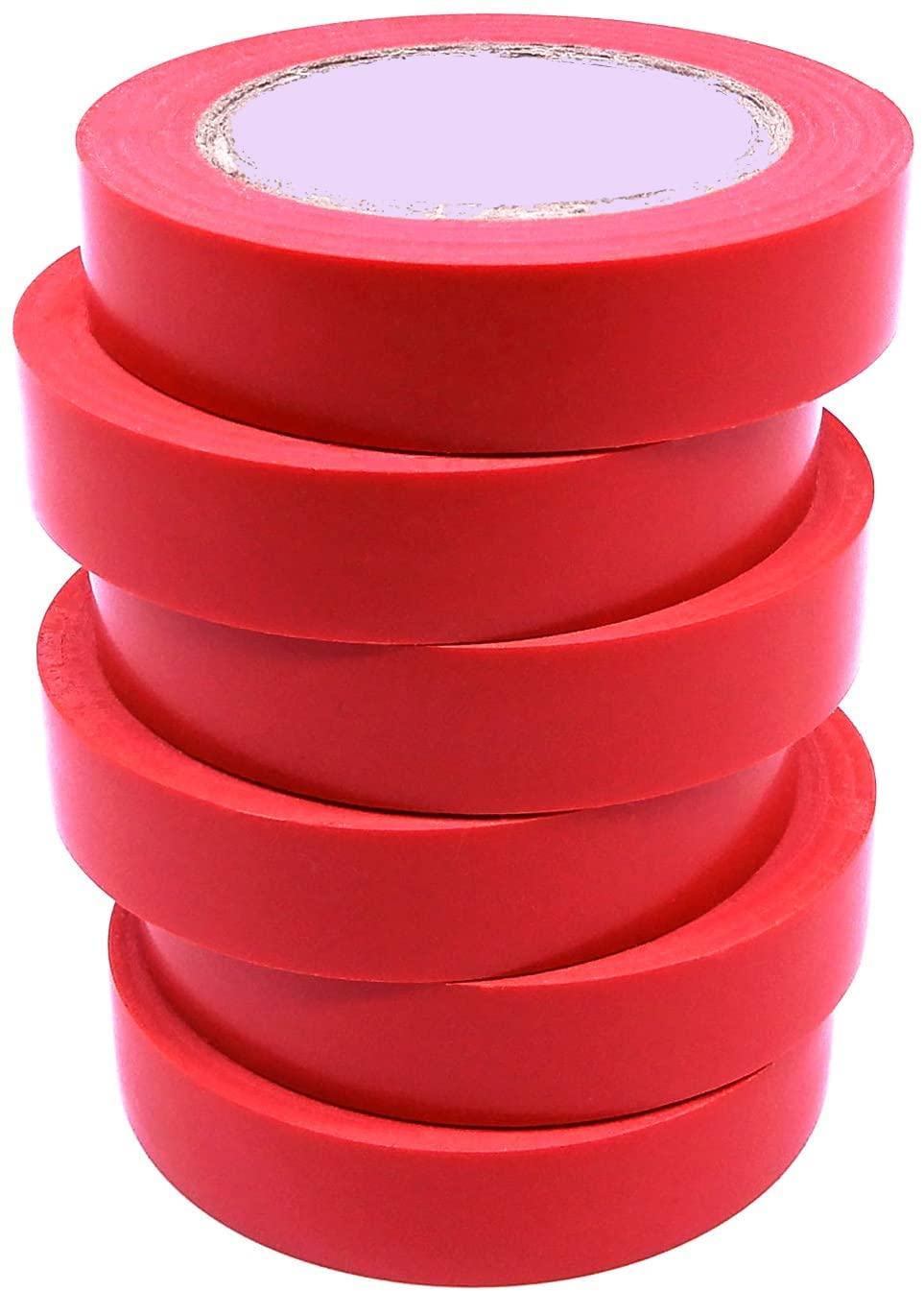 AVMARK� 0.130 mm X 18 mm 8 Meter Self Adhesive PVC Electrical Insulation Tape-Colored Pack of 6 Pieces (Red, 6) (B09T3GB59C) Amazon Price History, Amazon Price Tracker