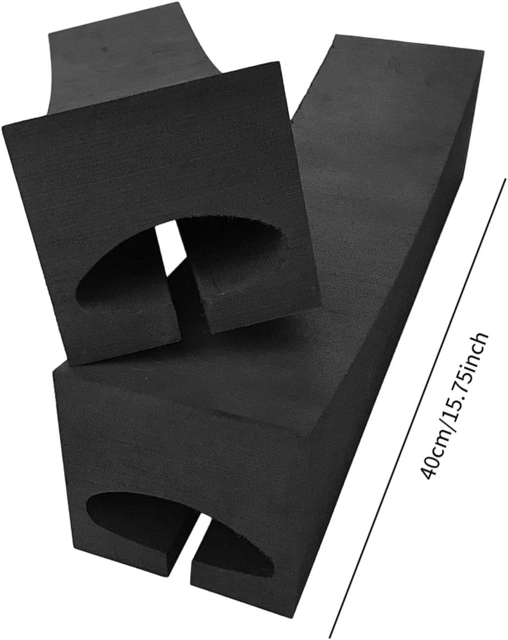 2 Pieces Car Top Kayak Carrier Accessories Surfboard Professional Black Easy to Install Supplies Repair Parts Kayak Carrier, Aerofoil