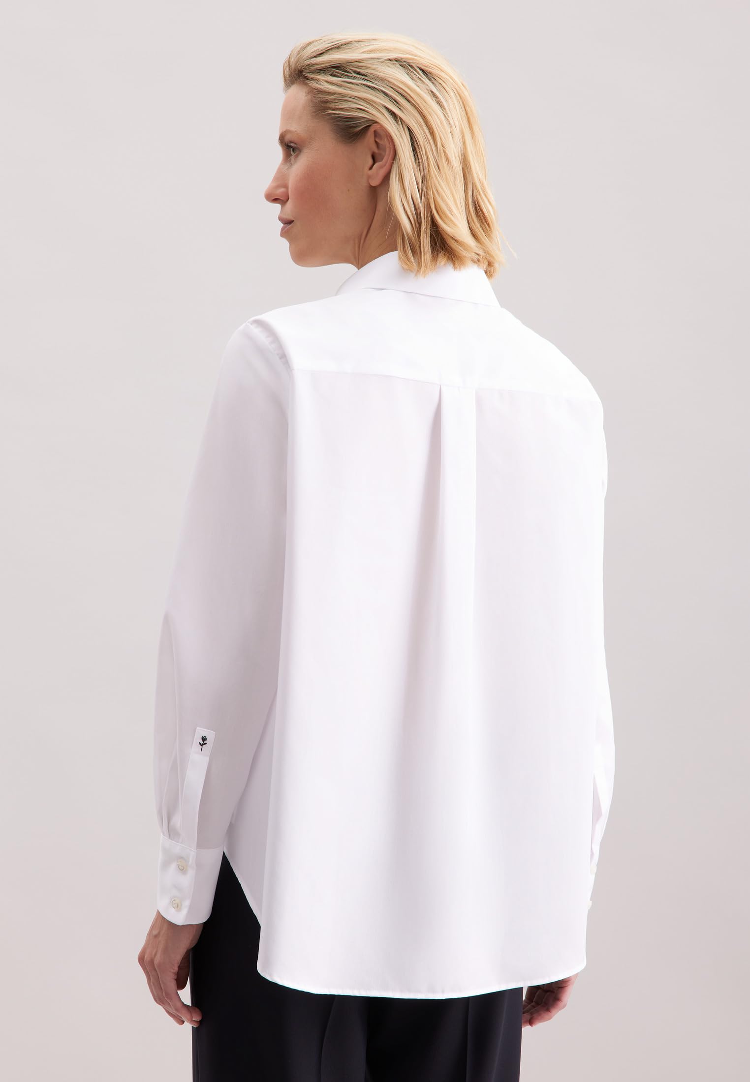 Seidensticker Damen Regular Fit Langarm Bluse Bluse