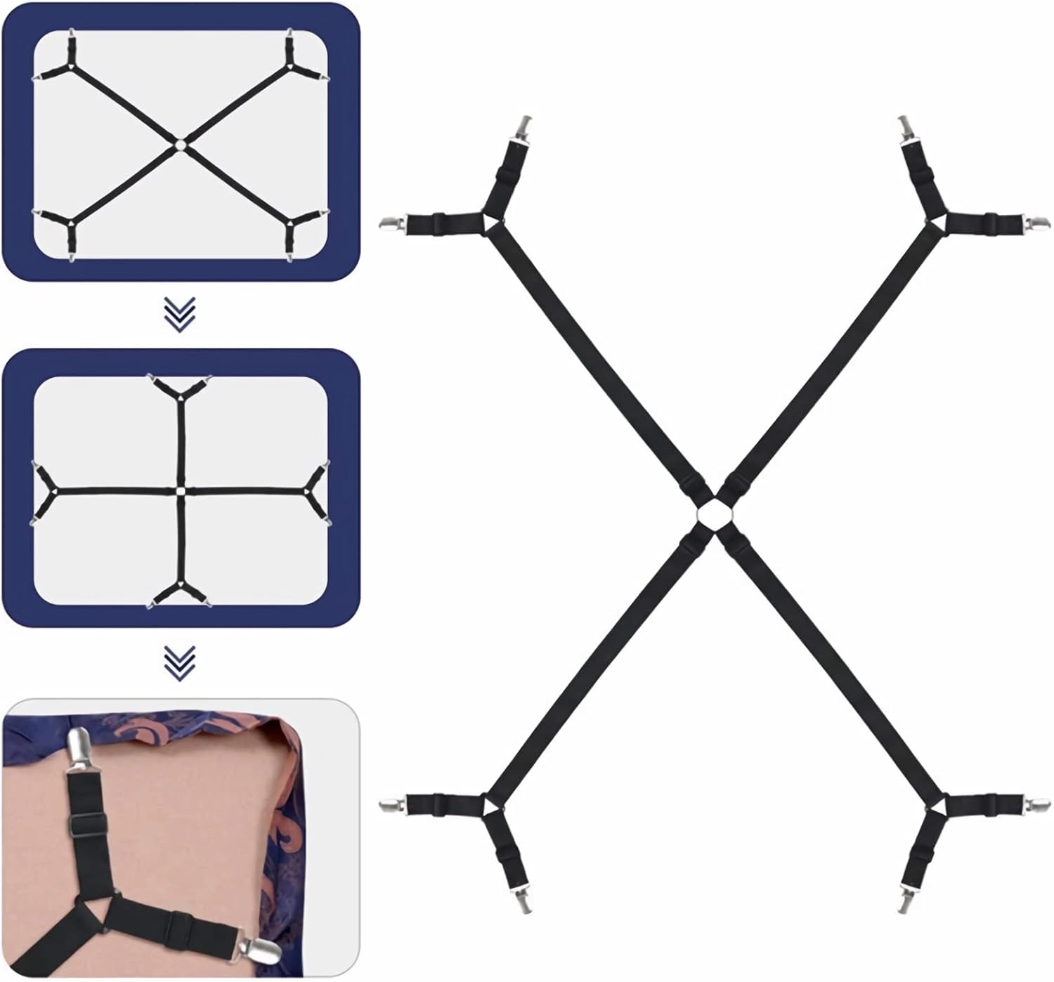 Sheet Straps，Bed Sheet Straps，Fitted Sheet Straps，Suitable