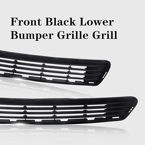 Miniatura 3 de Perfit Liner Parachoques inferior delantero negro parrilla compatible con Toyota Camry TO1036128 5311206200 2012 2013 2014