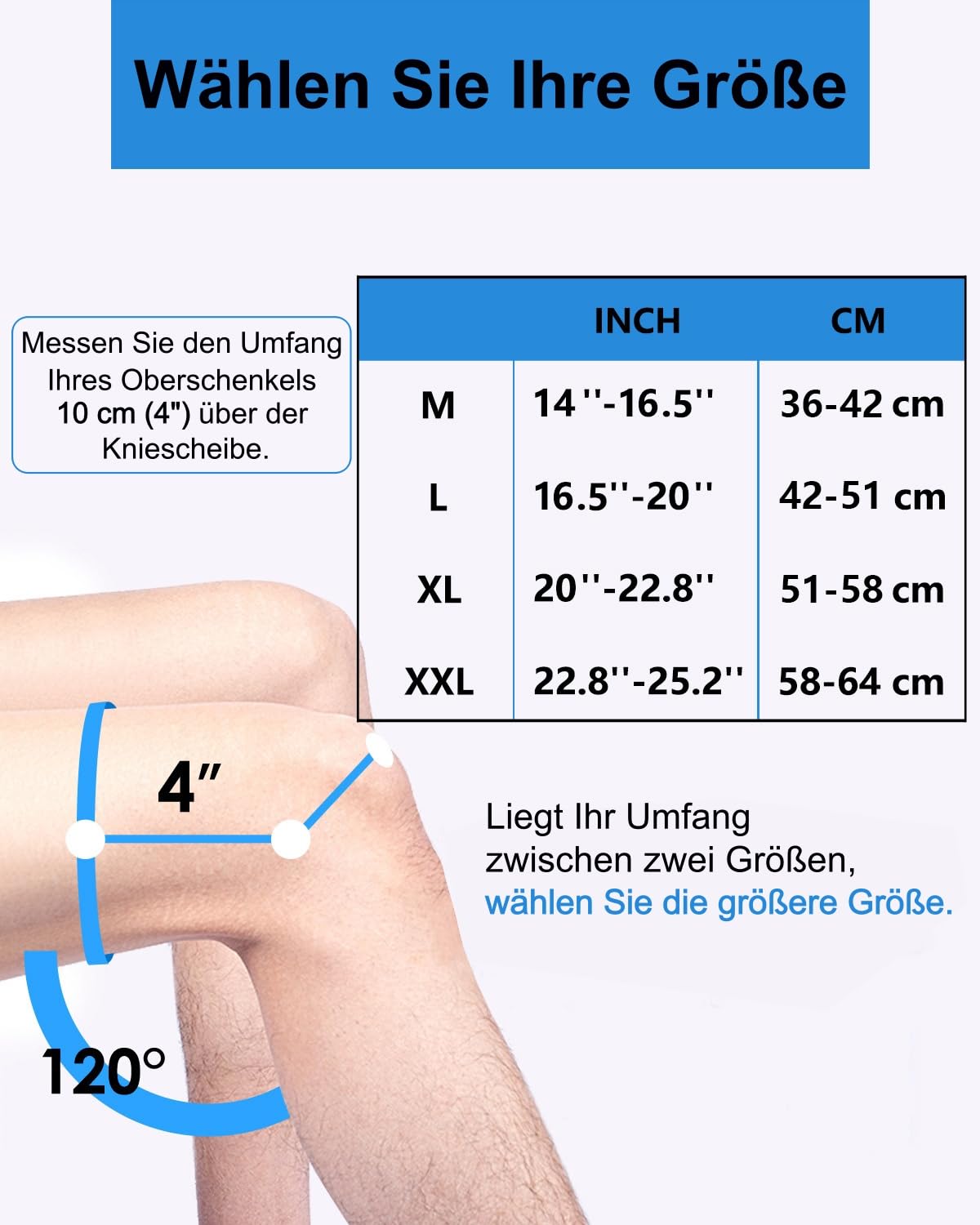 ABYON Kniebandage für Männer und Damen, Verstellbare Knieorthese mit 4 Riemen und 3 Beidseitige Stabilisatoren bei Arthritis, Linderung von Gelenkschmerzen, Bändern, Meniskusriss, Gehen, Laufen