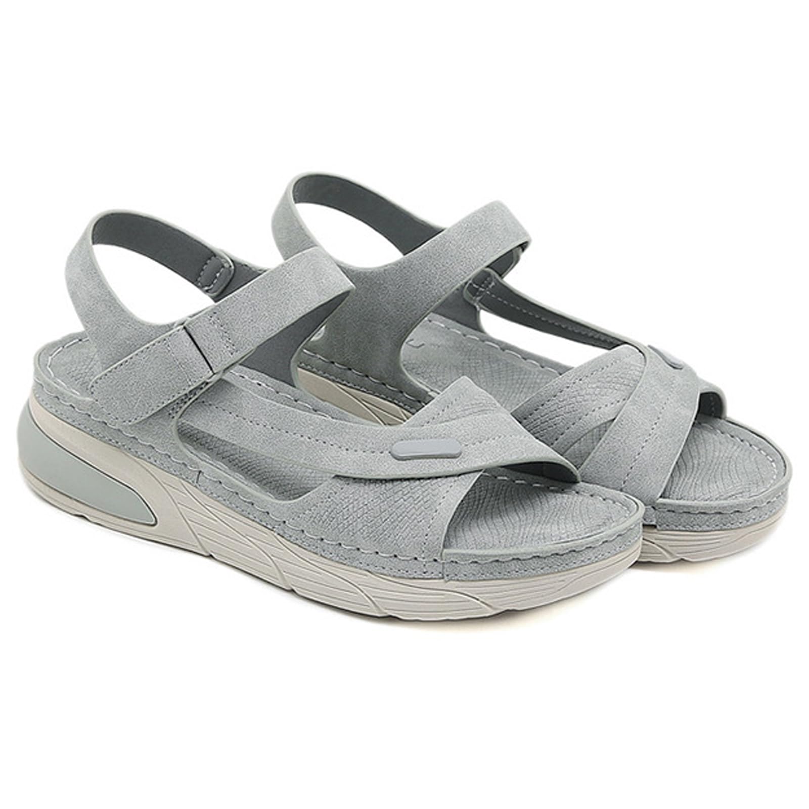 Sandały damskie na lato, sportowe sandały damskie, wygodne buty turystyczne z regulowanymi haczykami, na plażę