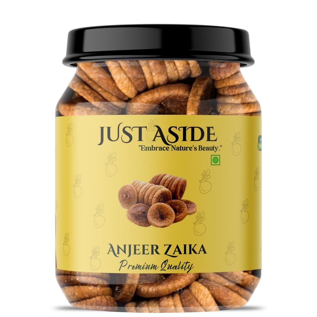 JUST ASIDE Afghani Anjeer 500g | Natural Dried Figs | Soft, Sweet & Juicy | Rich in Fiber, Iron & Calcium | Healthy Dry Fruit Snack | Boosts Immunity & Energy-image-35