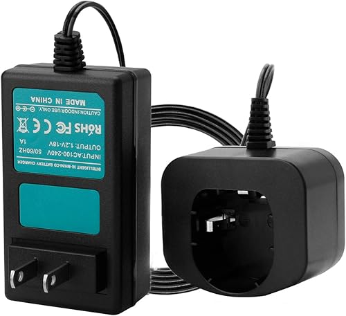 Creabest Cargador Ni-HMNi-CD de 1.2V-18V compatible con batería Ryobi 7.2V 9.6V 12V 14.4V 18V Pod Style (no para batería de iones de litio) disponible en Yaxa Colombia