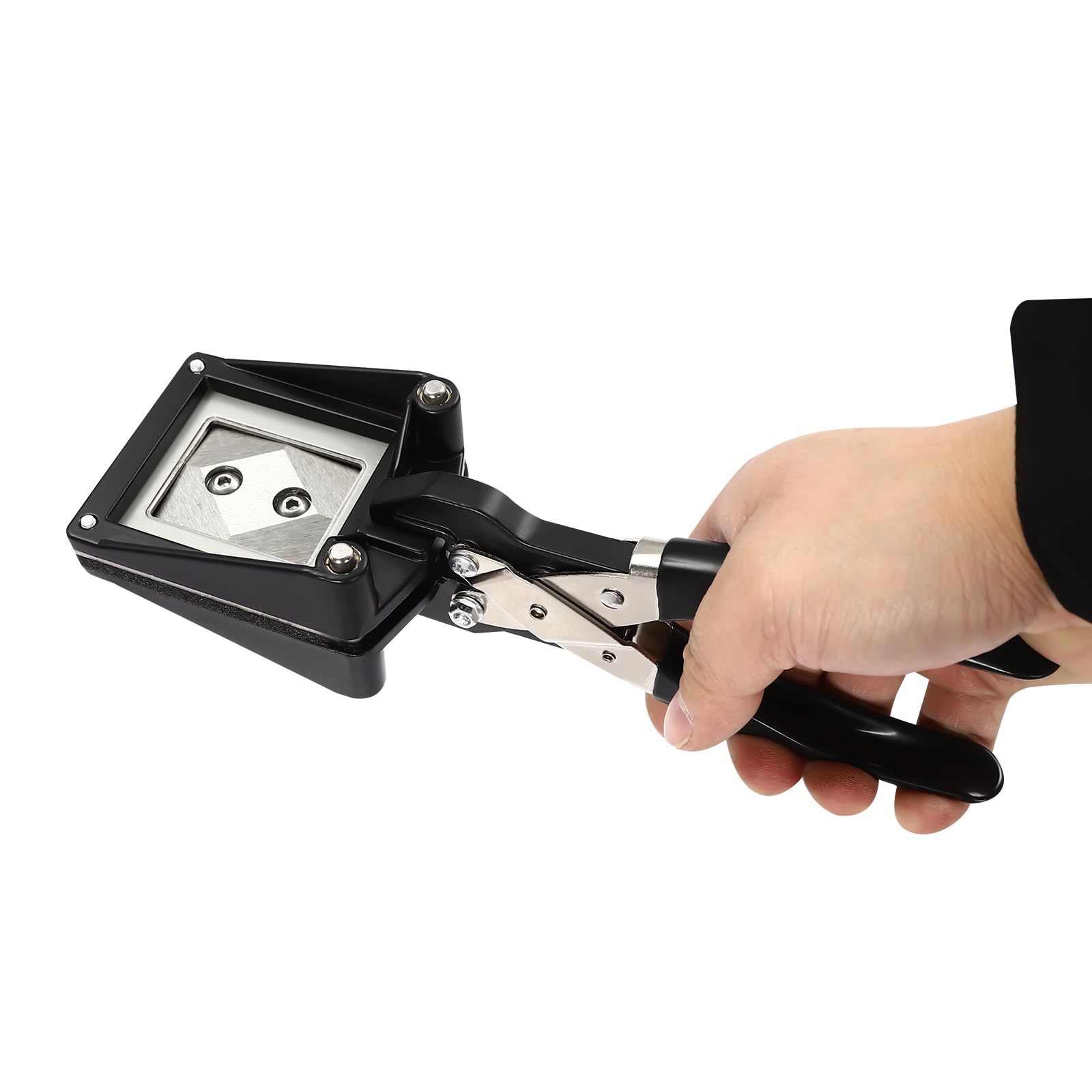 Petite machine à découper pour photo de passeport - 35 x 45 mm - Perforatrice portable pour photo d'identité - Pour couper des photos de passeport au format 1,4 x 1,8"