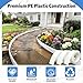 FULEIYA Plastic Concrete Forms for Walkway 3PCS 13' X 4
