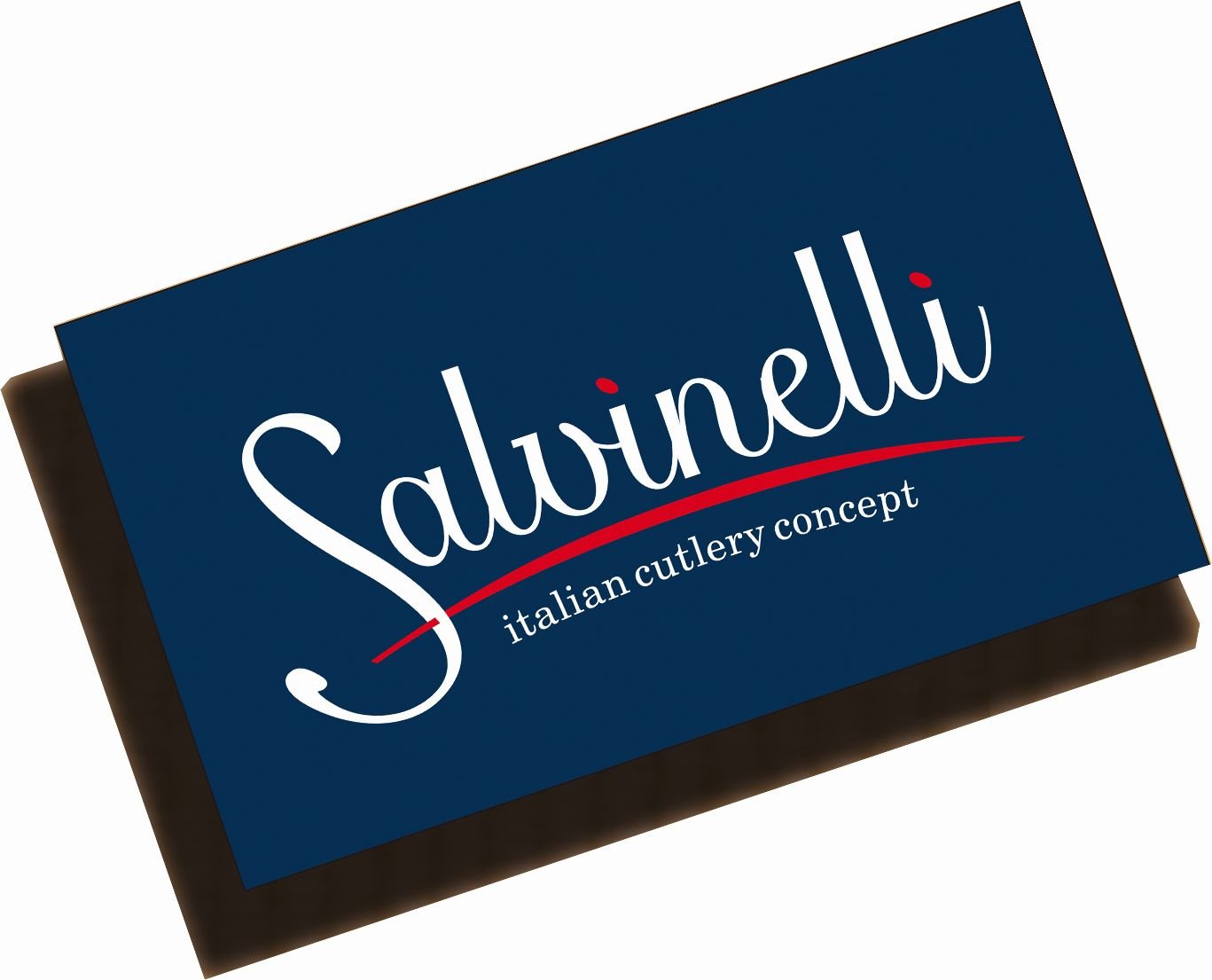 Salvinelli Tablett, rechteckig, Edelstahl, 45 x 36 cm