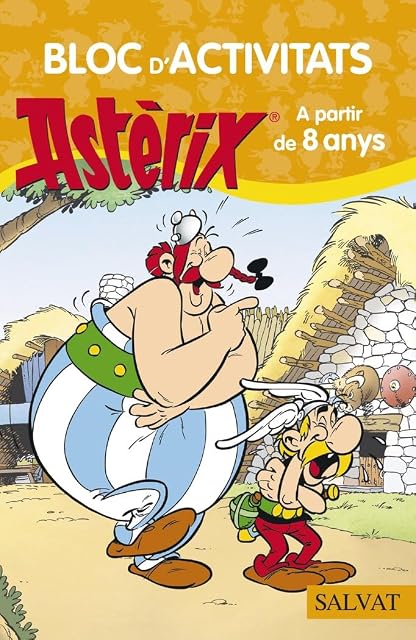 Portada de Bloc D Activitats Astèrix: A Partir de 8 Anys
