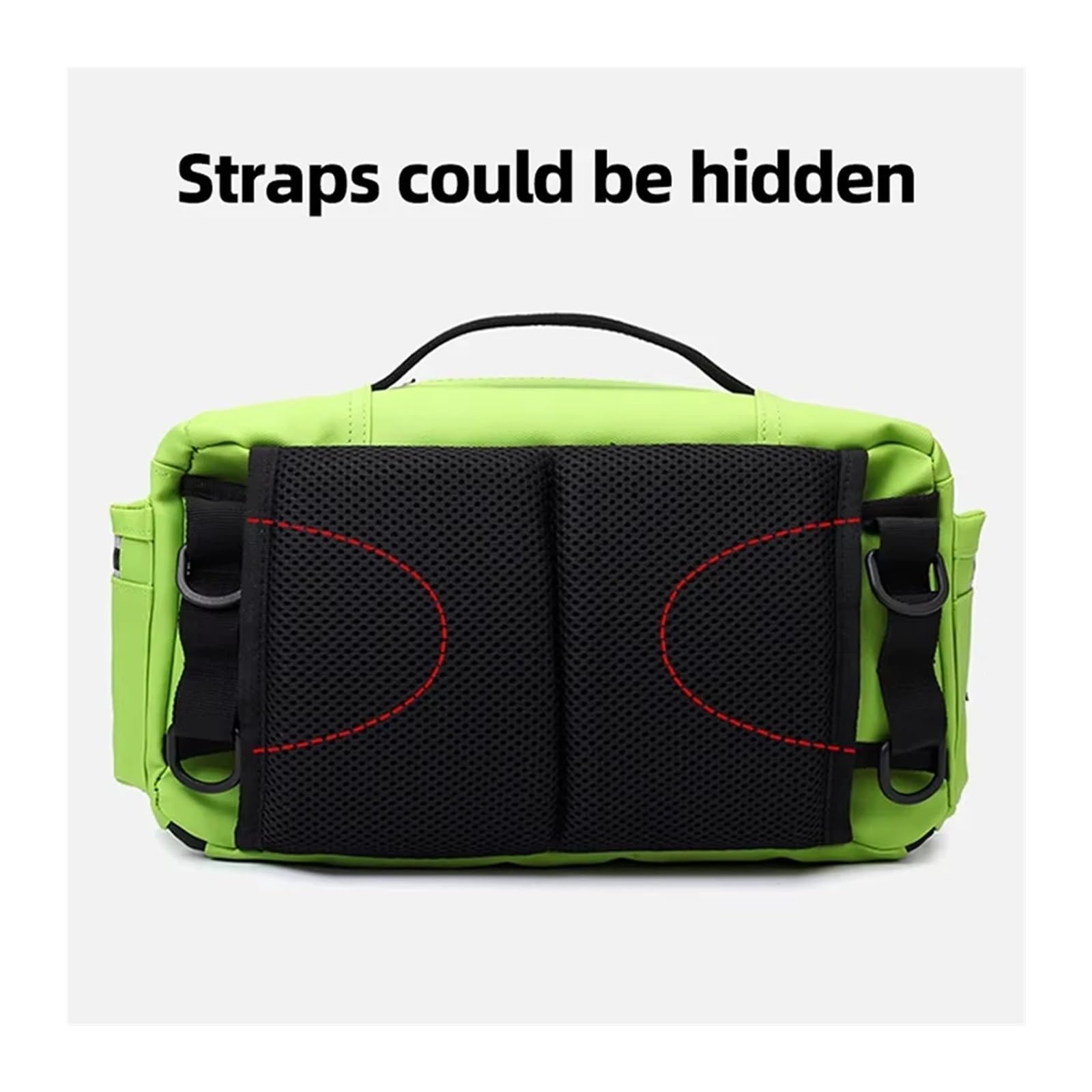 KLVN Kempingowa torba biodrowa na klatkę piersiową podróżna torba na plecy dla mężczyzn jazda na rowerze piesze wycieczki outdoorowe sport crossbody Molle taktyczny pas wędkarski saszetka, Czarny