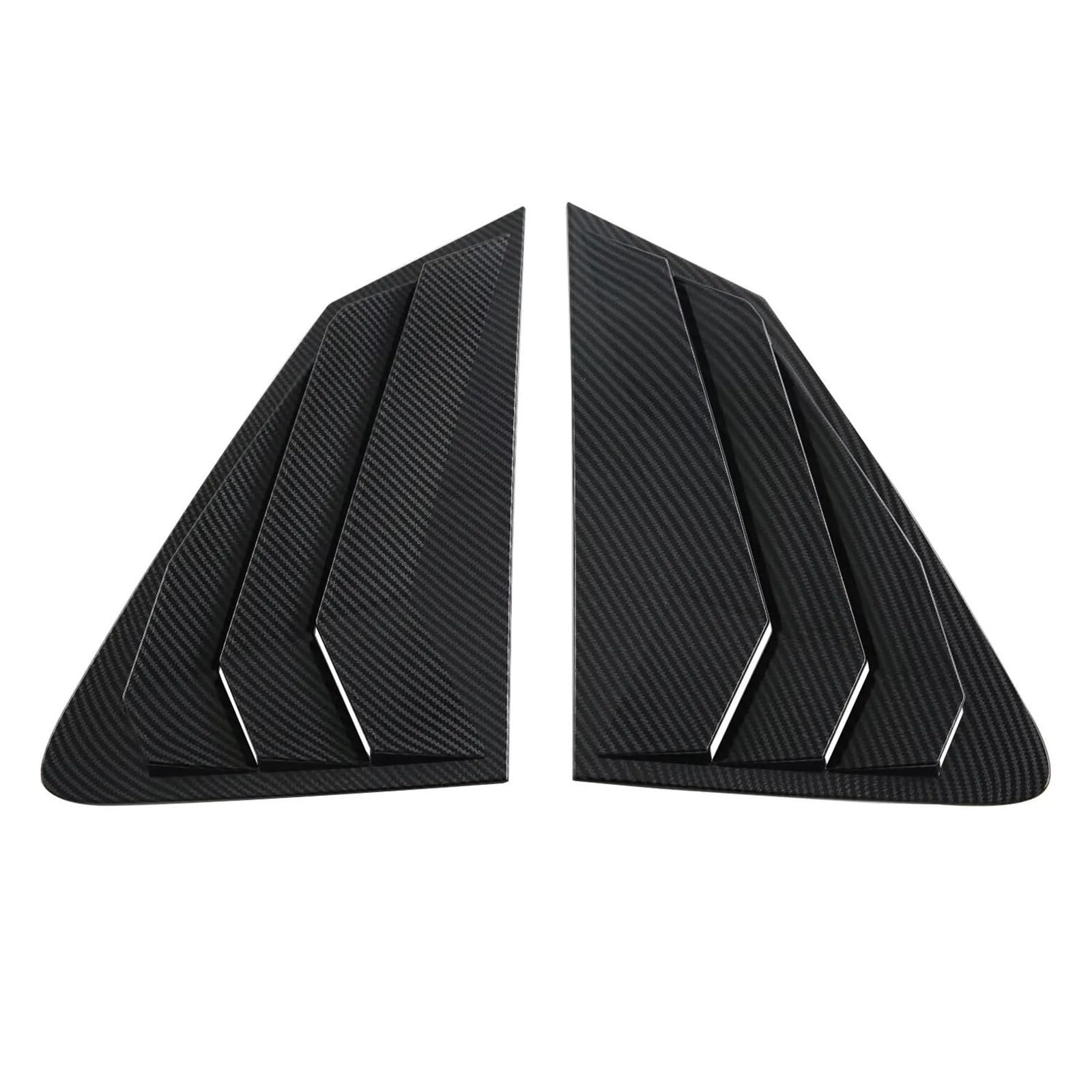 Persiennes latérales Yaris Cross résistant aux rayures carbone - 6