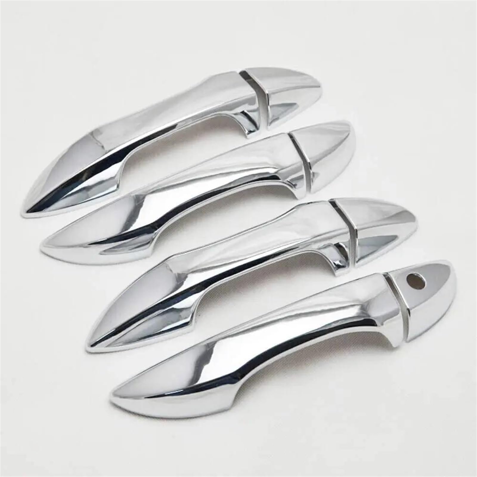 Slimes One Color Chrome Door Handle Cover Trim Sticker For Toyota For Corolla 2014 2015 2016-2018 Exterior Protection