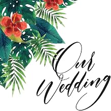 Our Wedding: Large Tropical Wedding Planning Notebook & Organizer with Complete Checklists, Budget Planner, Worksheets, Journal Pages, Plus More 8.5x11 150 Pages