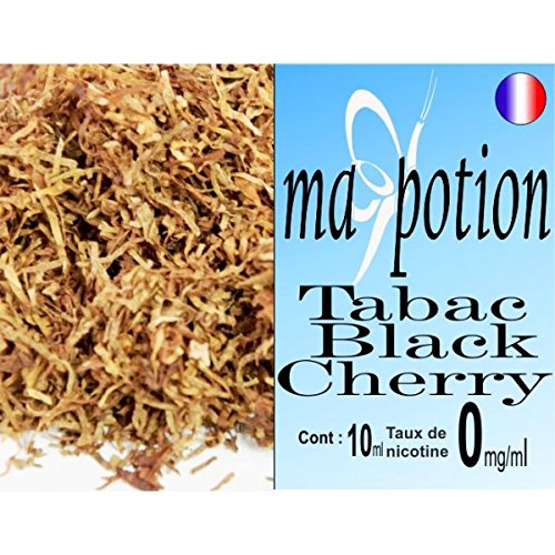 MA POTION - E-Liquide TABAC Black Cherry, Eliquide Franais Ma Potion,  recharge liquide cigarette lectronique . Sans nicotine ni tabac : Amazon.fr:  High-Tech