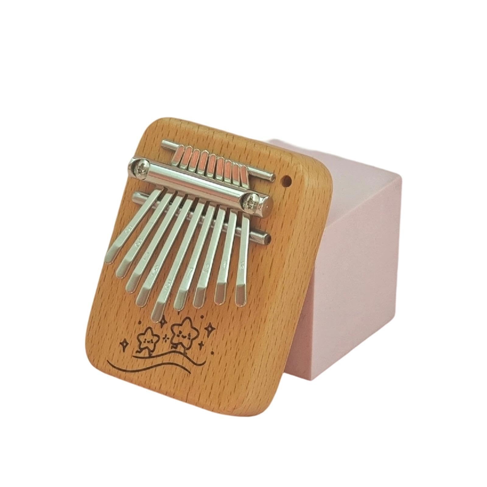 Solidna Kalimba Przenośna 9-nutowa Kalimba