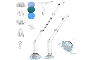 Electric Spin Scrubber: Effortless Shower Cleaning