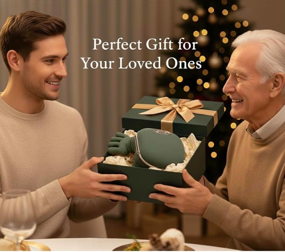 Miniatura 9 de Bionic - Masajeador térmico portátil, masajeador shiatsu de cuello y espalda, masaje eléctrico de tejido profundo 4D, diseño de mano humana simulada