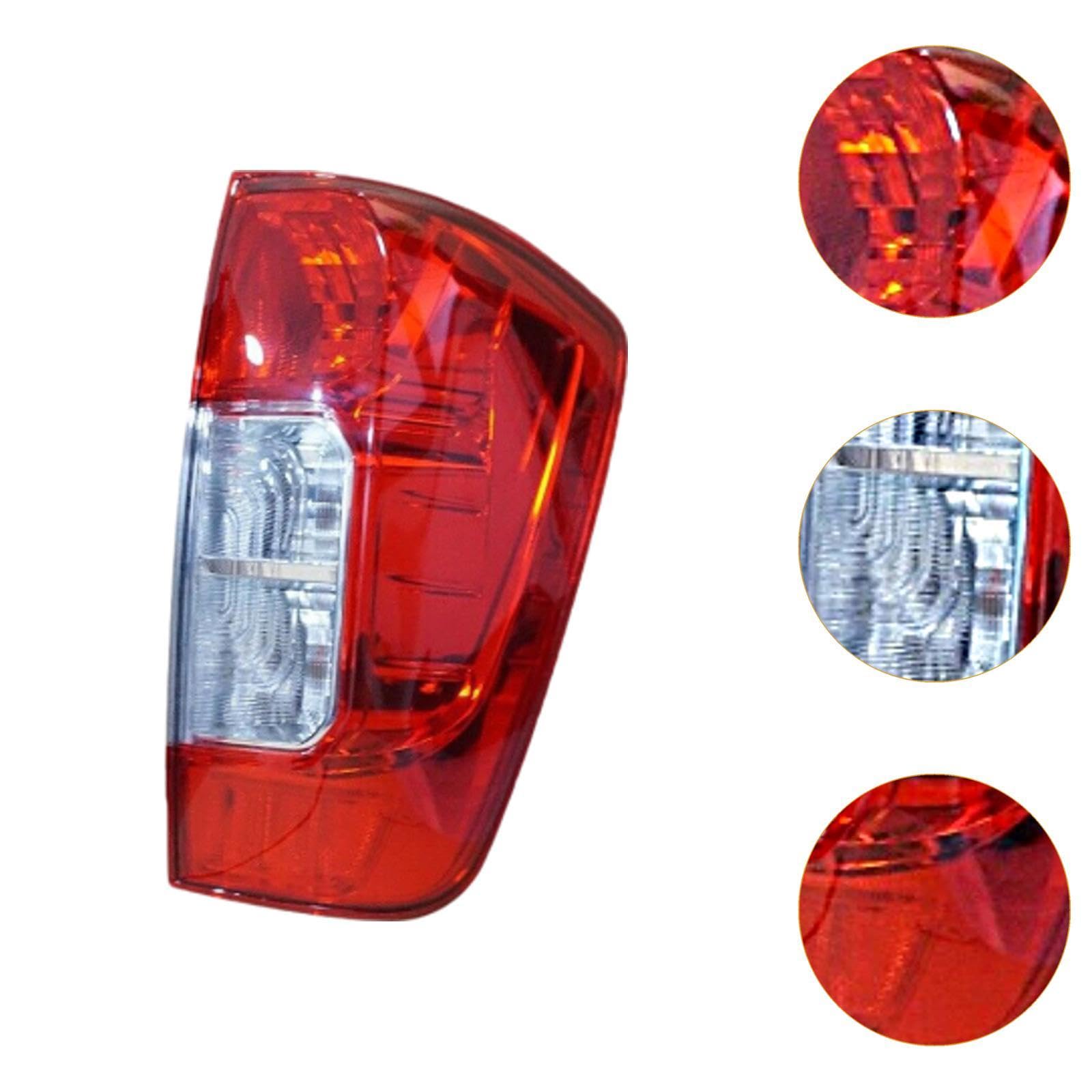 Fanale Posteriore Auto Accessori Fanale Posteriore Lampada Posteriore Parti Robuste Installazione Diretta Materiale PC Adatto per Sostituzione Veicoli, Giusto