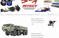 Vista 4 de Integy Aleación 110 MCZ10 Trail Off-Road Scale Crawler chasis marco w2 velocidades