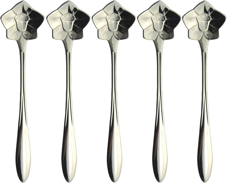 【White Orchid】コーヒースプーン 12本【シルバープレート】 White Orchid】コーヒースプーン 12本【シルバープレート】 White