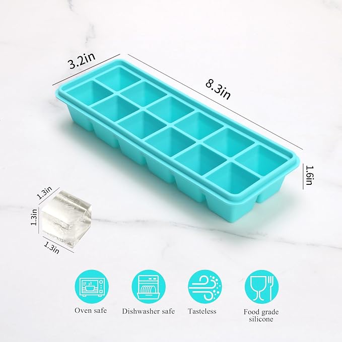 Molde de silicona para congelar 2 cdtas, pack de 2 miniatura 3