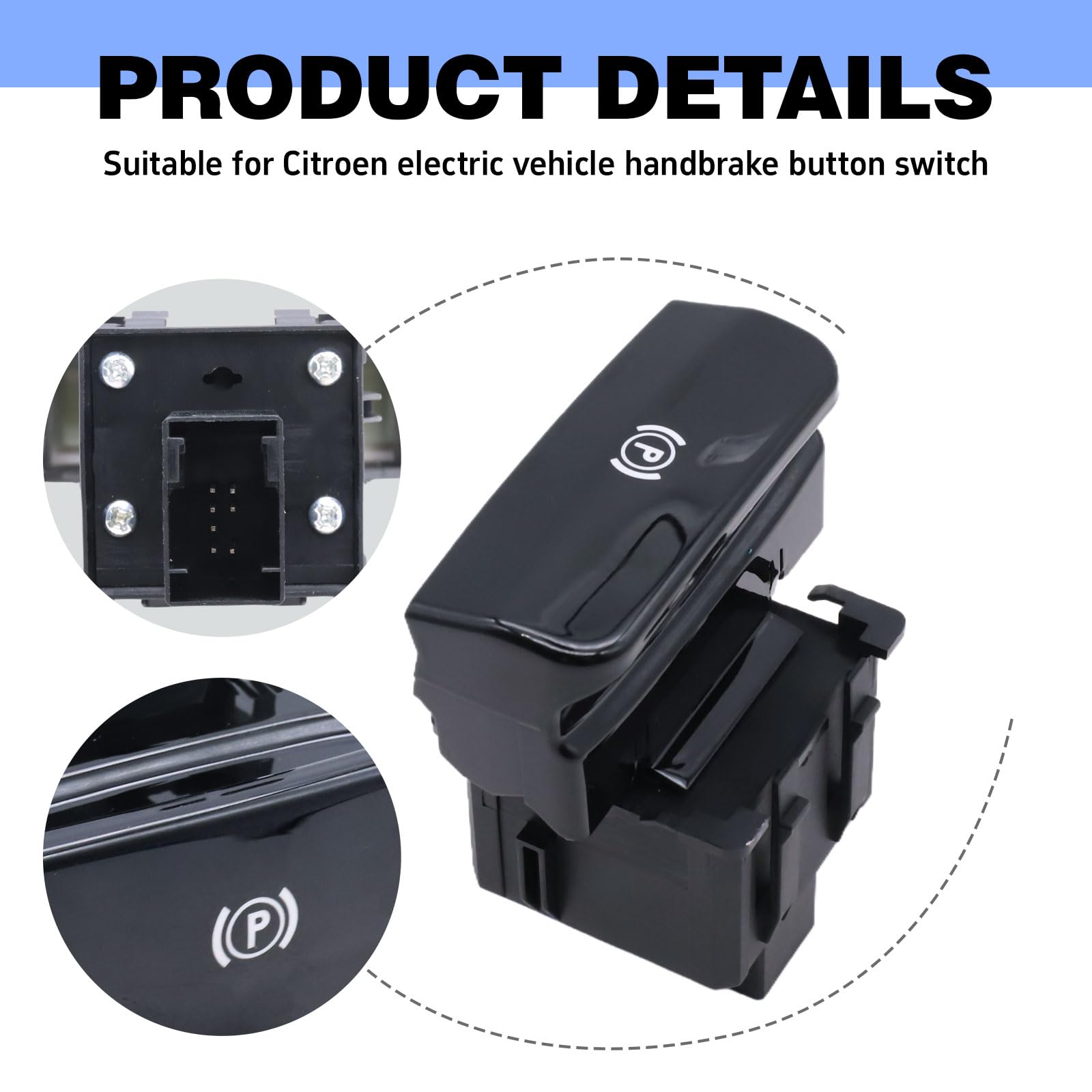 Bouton Frein à Main Électronique 470706 Pour Peugeot 3008 5008 C4 Picasso DS4 – Qualité OEM