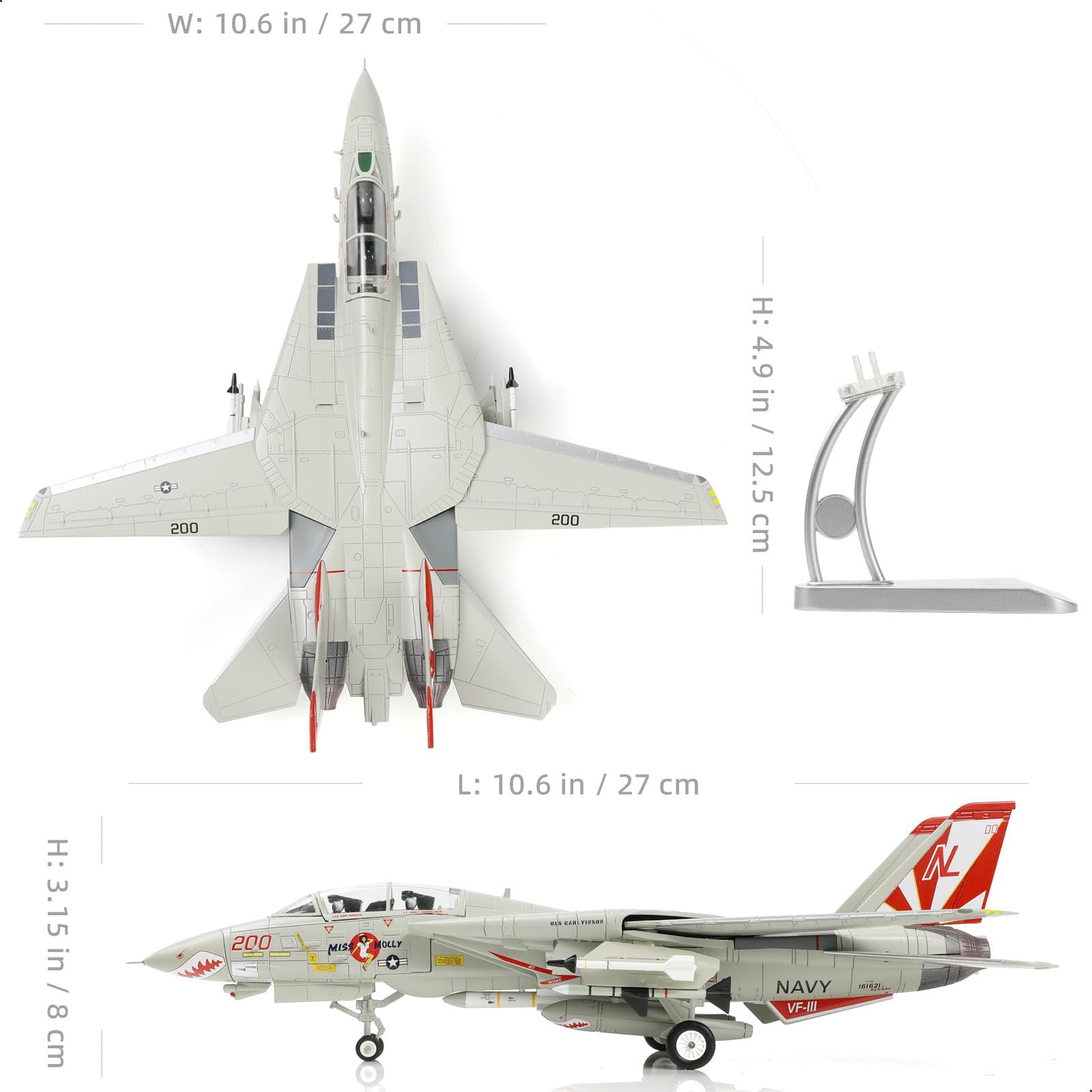Amazon.co.jp: ヴィズベロ F-14 トムキャット アメリカ海軍 VF-111