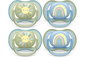 Philips Avent Soothies Pacifiers for Newborns and Babies 0-3 Months