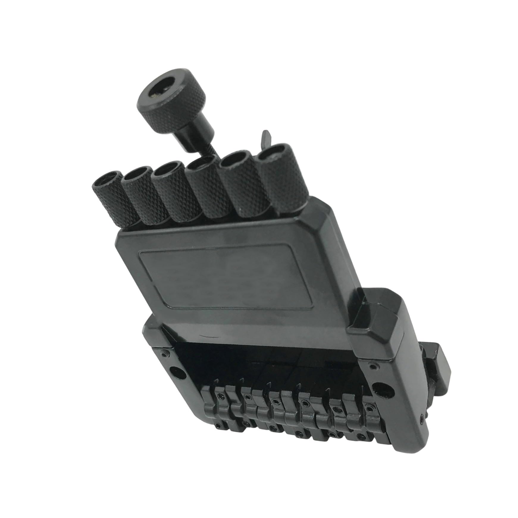 Accessori Tailboard Ponte Per Chitarra Elettrica Senza Testa A 6 Corde Bk | Ponte per chitarra