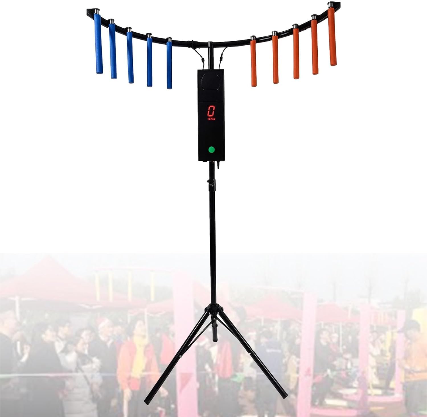 Gra treningowa, gra zręcznościowa Catch Stick, z regulowaną wysokością i wyświetlaczem LCD, 10 patyczków, na imprezy i budowanie zespołu