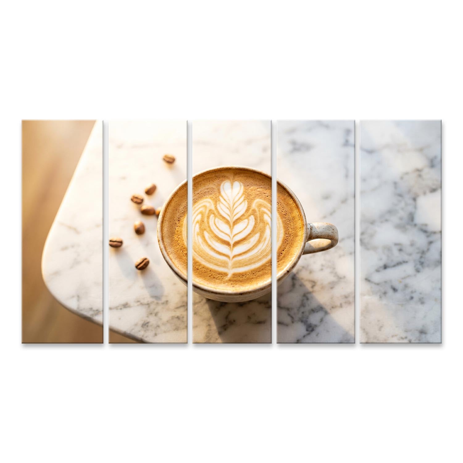 Tableau mural cuisine pour amateurs de café et de Latte Art - 6