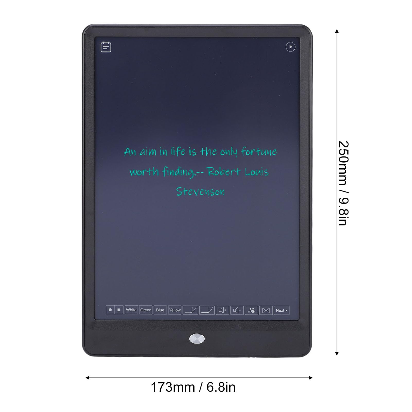 SIXRUN Tablet da Disegno Intelligente, Tavoletta Digitale con Penna per Appunti, Riconoscimento della Scrittura, Sincronizzazione, Compatibile con Smartphone
