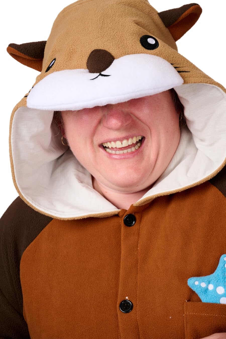 Sea Otter Kigurumi Unisex Adult Onesie Pajamas Animal One Piece Costume Cosplay Sleepwear