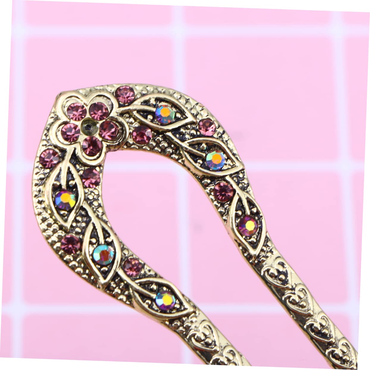 Wedding headwear,U Shaped Hair Pin Elegant Hair Clips Hairstyles Accessories Double
