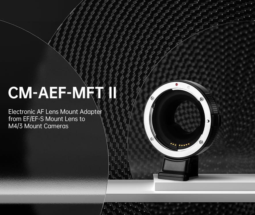 Amazon | コムライト 電子マウントアダプター CM-AEF-MFT II (キヤノン