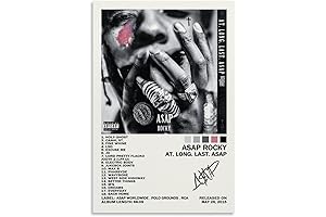 UTOYA ASAP Rocky At. Long. Last. ASAP Poster Canvas Art