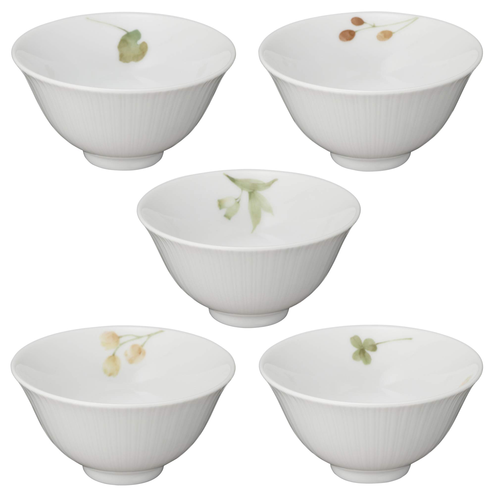 Amazon.co.jp: Noritake ノリタケ 湯呑 絵変り セット 156cc あづまの