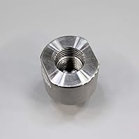 Vista 8 de Adaptador de husillo de cabezal para torno de madera, convierte husillo de 1 "x 8 TPI a 1 1/4" x 8 TPI